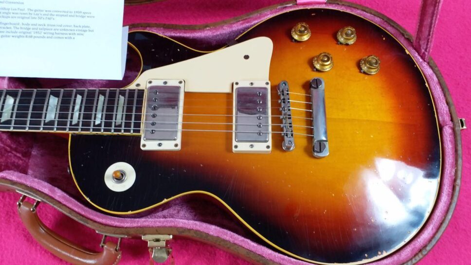 Gibson Les Paul 1952 conversion 1959 (no top added, Brazilian Rosewood, vintage PAF)