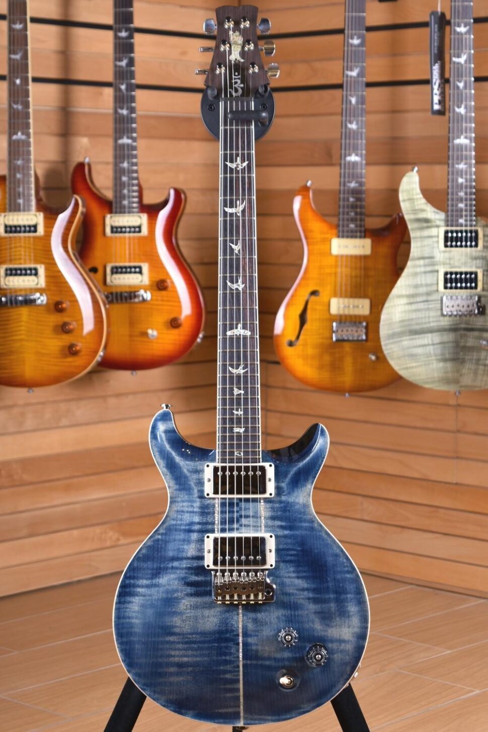 PRS Paul Reed Smith Santana Retro Faded Whale Blue 2018