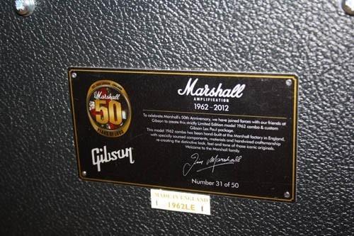 Gibson Custom 50th Anniversary of Marshall + Bluesbreaker LIMITED EDITION