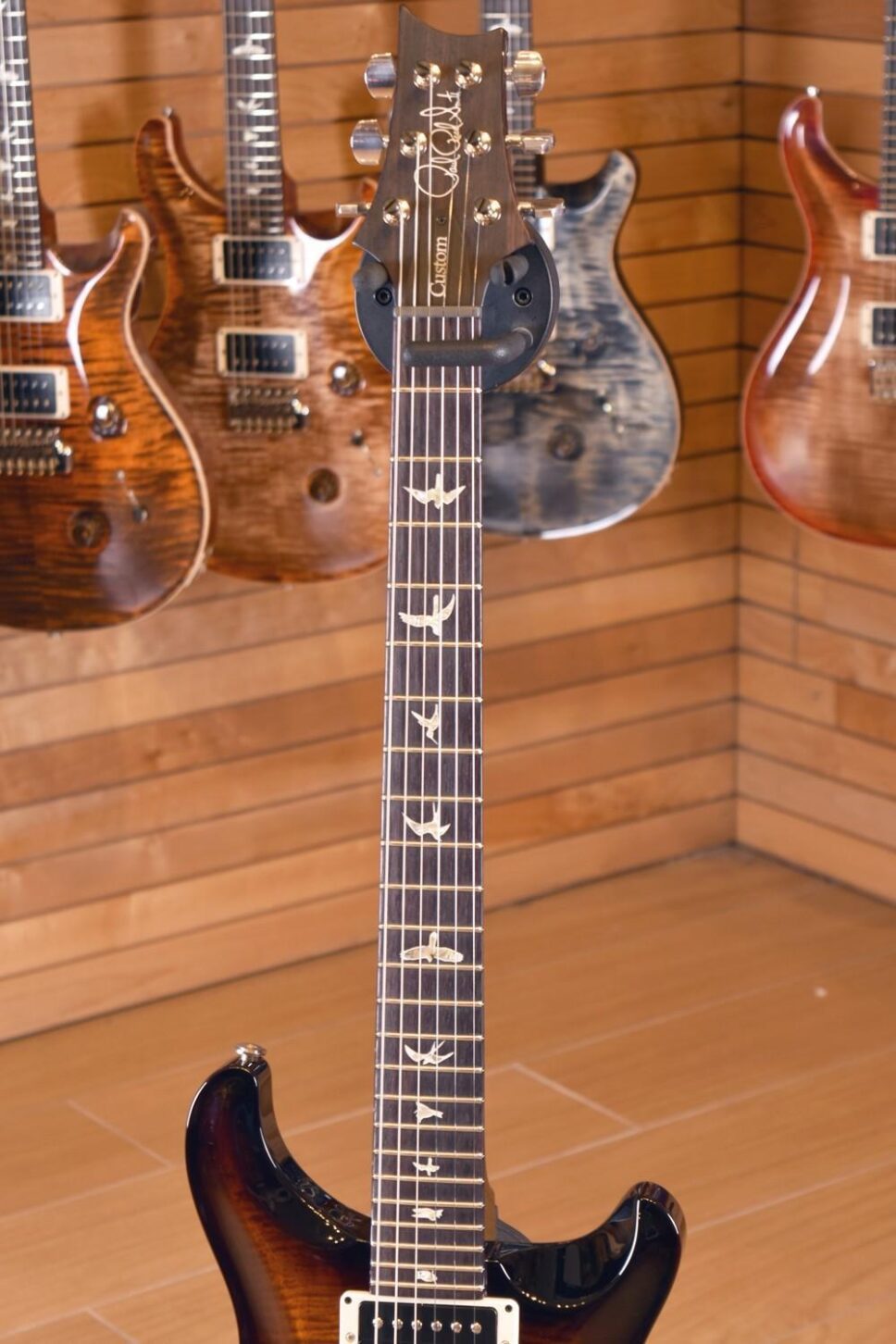 PRS Paul Reed Smith Custom 24 Pattern Thin Tr5 85/15 Black Gold Burst