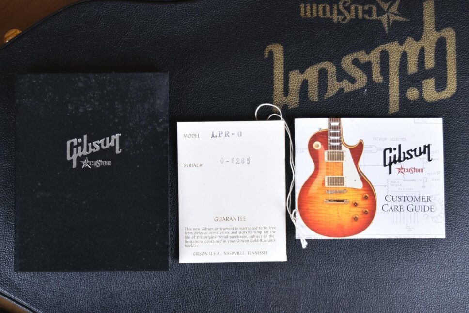 Gibson Custom Historic Collection Les Paul 1960 High Gloss Faded Tobacco