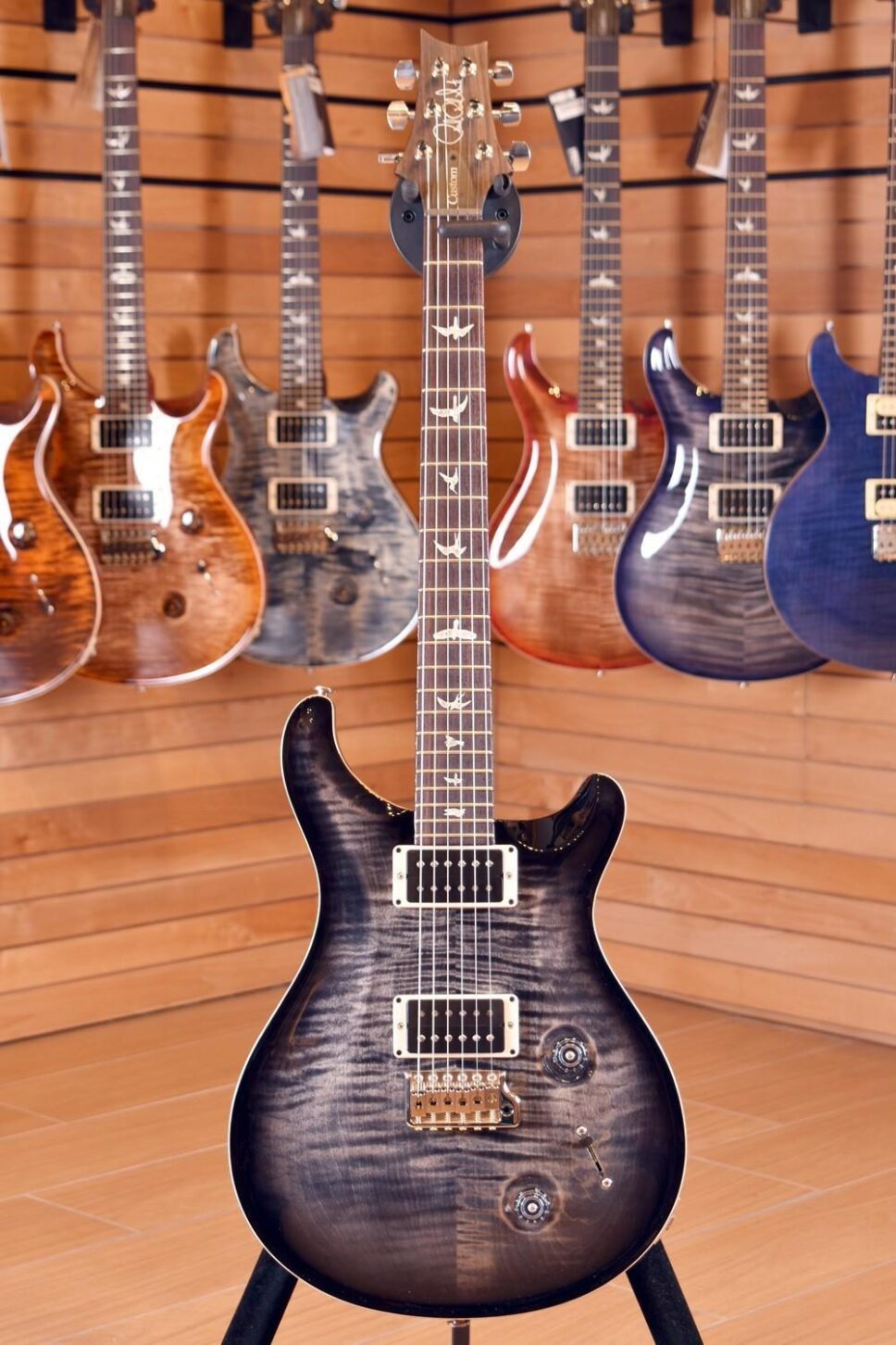 PRS Paul Reed Smith Custom 22 Pattern Tr5 85/15 Charcoal Burst