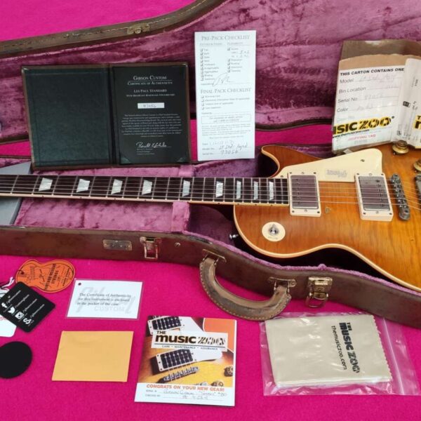 Gibson Les Paul ultra aged BRAZILIAN ROSEWOOD 1959 R9 custom shop 2018