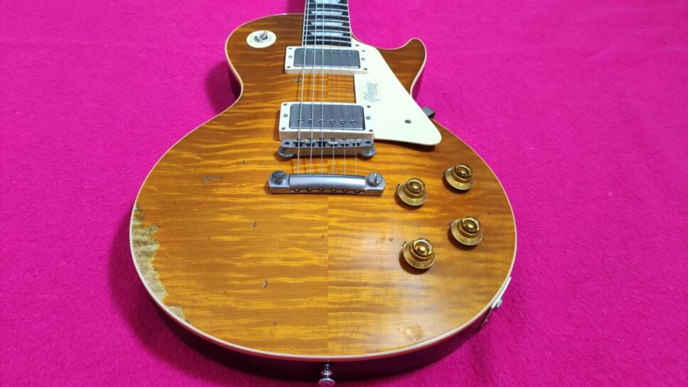 Gibson Les Paul ultra aged BRAZILIAN ROSEWOOD 1959 R9 custom shop 2018
