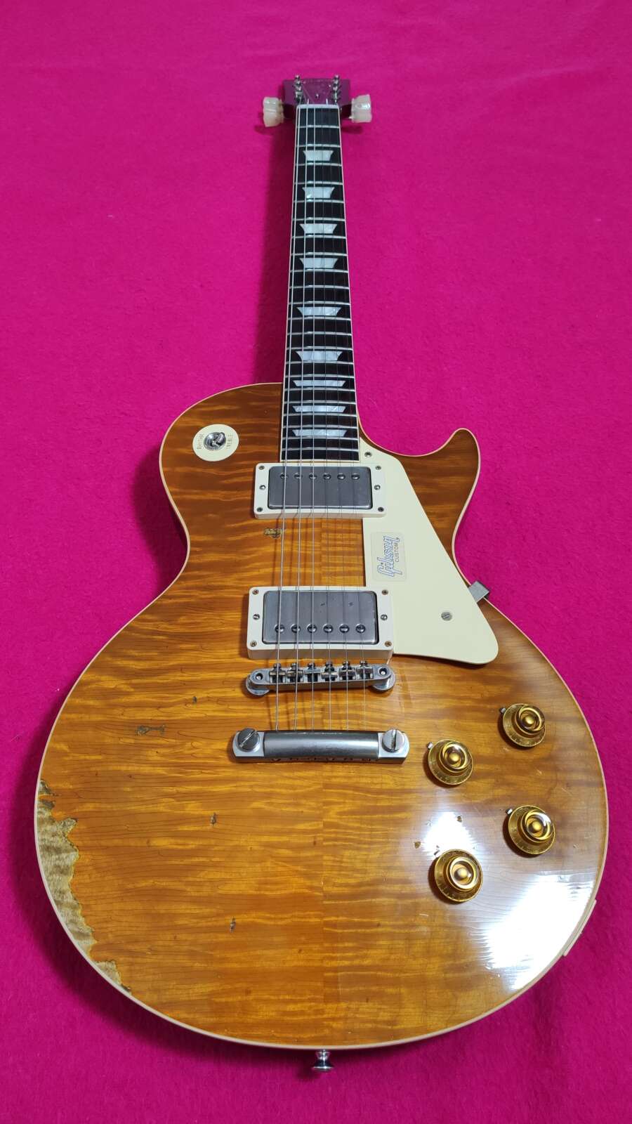 Gibson Les Paul ultra aged BRAZILIAN ROSEWOOD 1959 R9 custom shop 2018