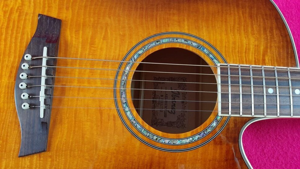 SDRANG Ibanez AEL20E VV1202 beautiful semiacustic