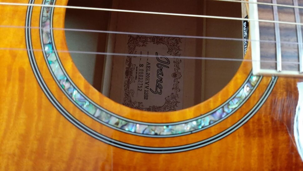 Ibanez AEL20E VV1202 beautiful semiacustic