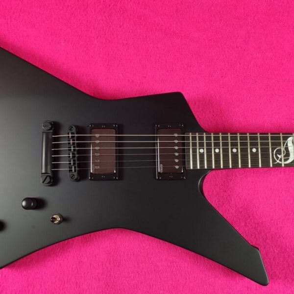 LTD (by ESP) Snakebyte BLKS Satin Black James Hetfield Metallica