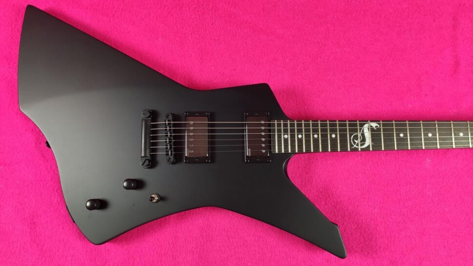 LTD (by ESP) Snakebyte BLKS Satin Black James Hetfield Metallica