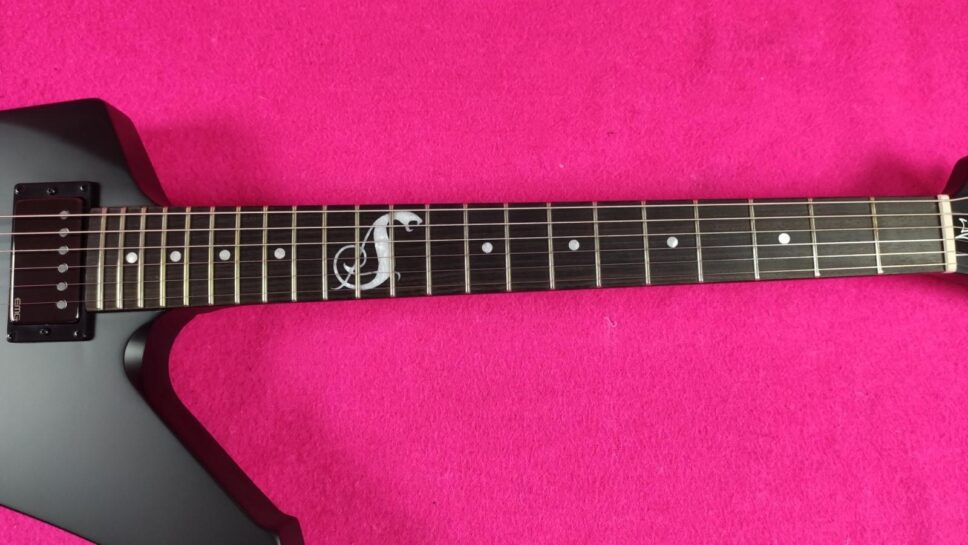 LTD (by ESP) Snakebyte BLKS Satin Black James Hetfield Metallica