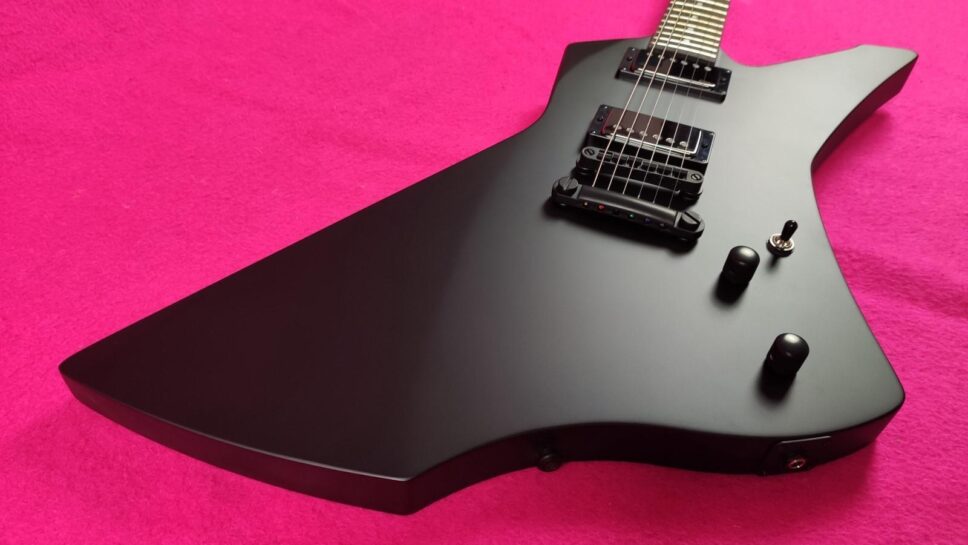 LTD (by ESP) Snakebyte BLKS Satin Black James Hetfield Metallica