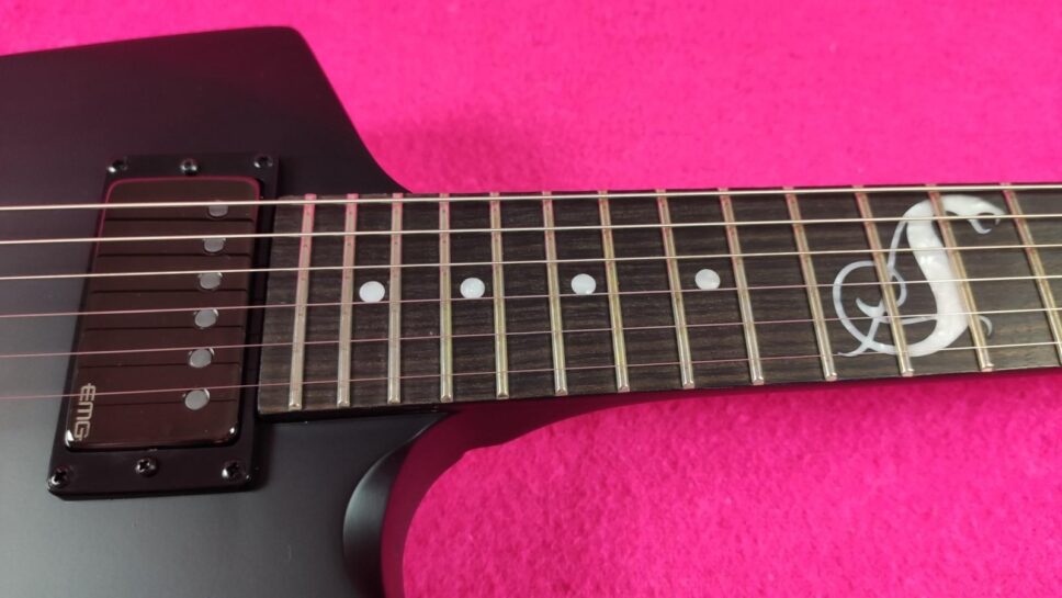 LTD (by ESP) Snakebyte BLKS Satin Black James Hetfield Metallica