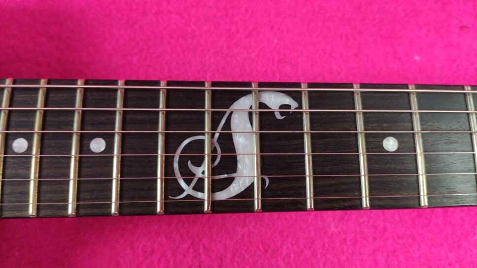 LTD (by ESP) Snakebyte BLKS Satin Black James Hetfield Metallica