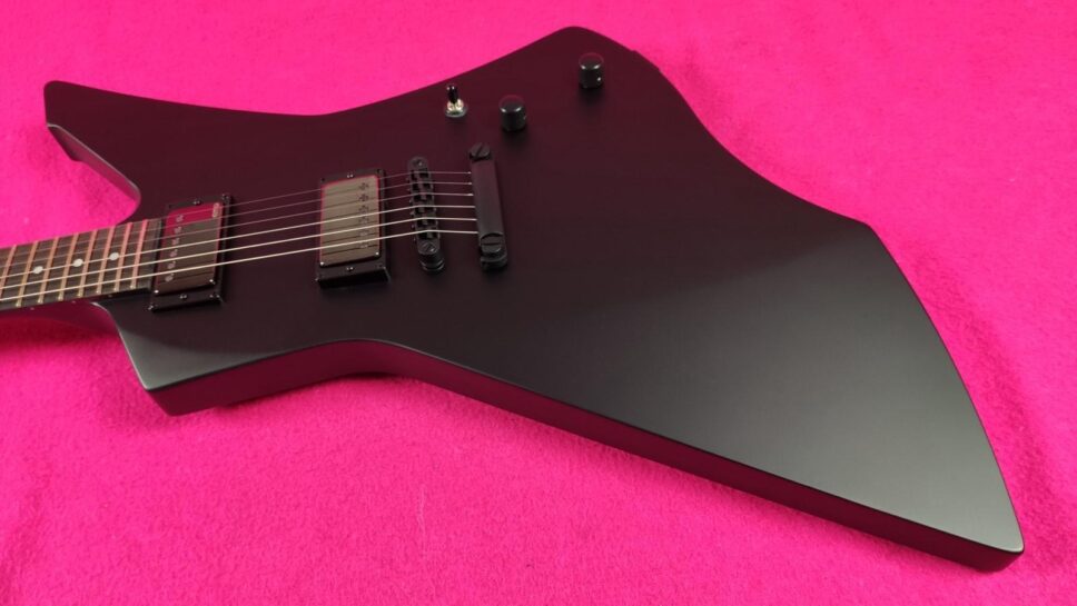 LTD (by ESP) Snakebyte BLKS Satin Black James Hetfield Metallica