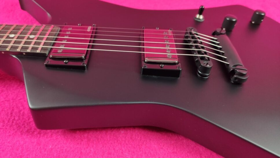 LTD (by ESP) Snakebyte BLKS Satin Black James Hetfield Metallica
