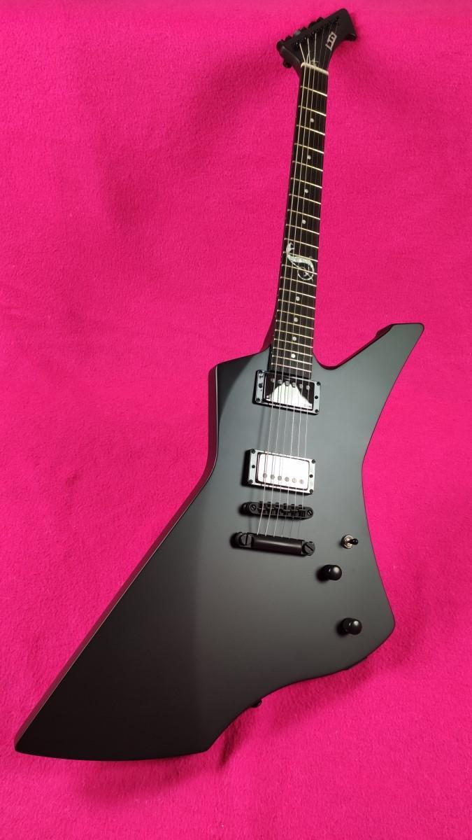 LTD (by ESP) Snakebyte BLKS Satin Black James Hetfield Metallica