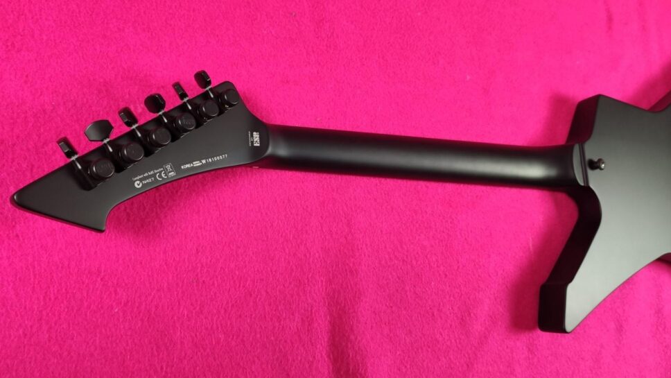 LTD (by ESP) Snakebyte BLKS Satin Black James Hetfield Metallica