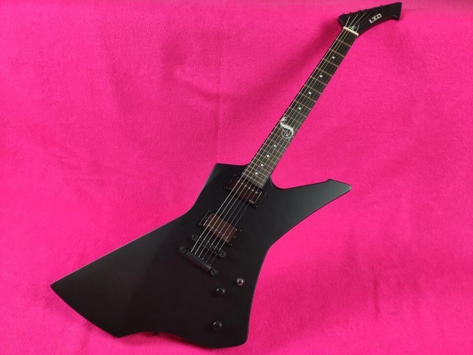 LTD (by ESP) Snakebyte BLKS Satin Black James Hetfield Metallica