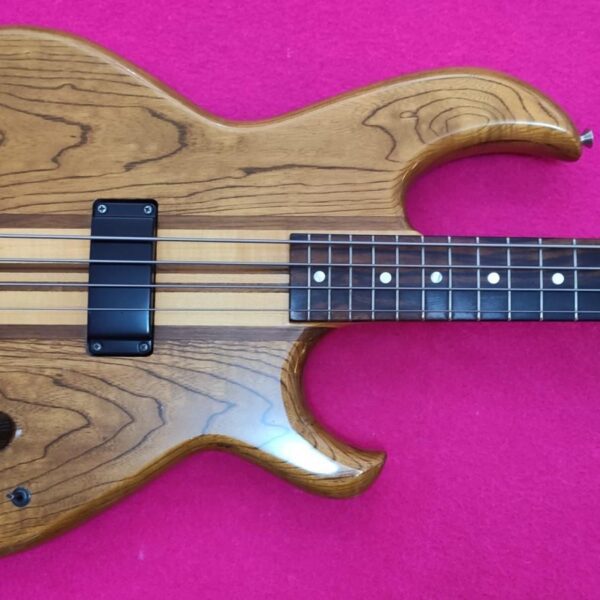 ARIA PRO II SB-1000 Oak 1981 (simil Cliff Burton Metallica)