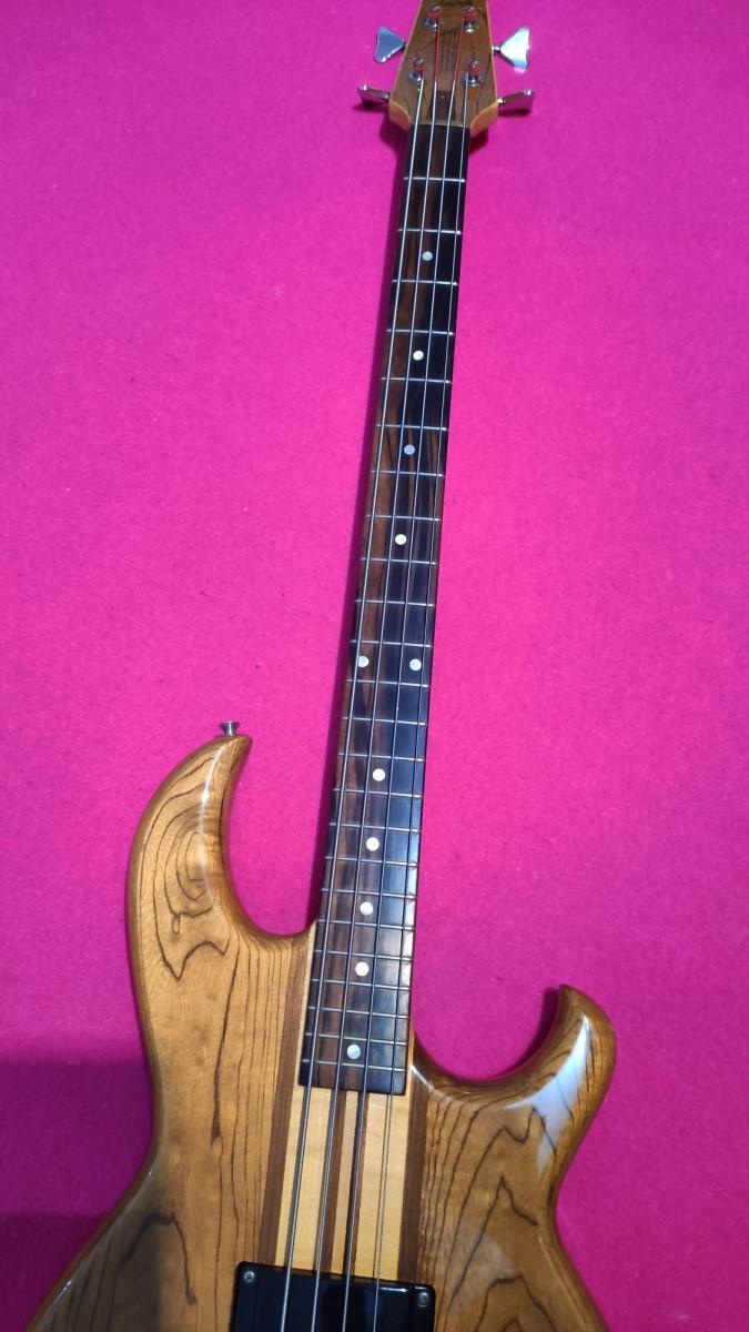 ARIA PRO II SB-1000 Oak 1981 (simil Cliff Burton Metallica)