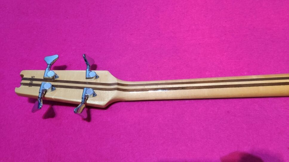 ARIA PRO II SB-1000 Oak 1981 (simil Cliff Burton Metallica)