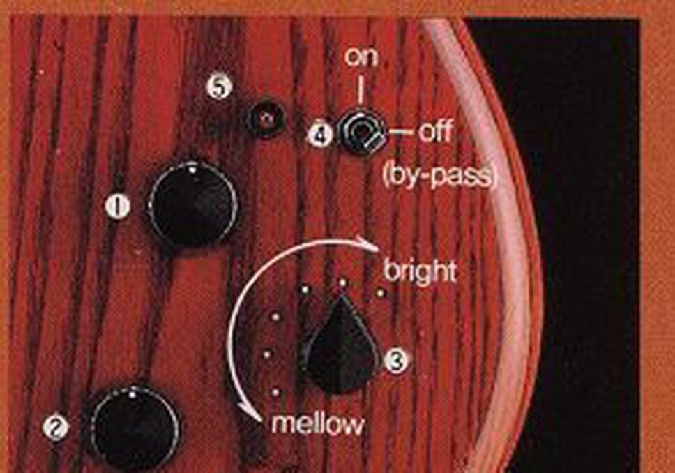 ARIA PRO II SB-1000 Oak 1981 (simil Cliff Burton Metallica)