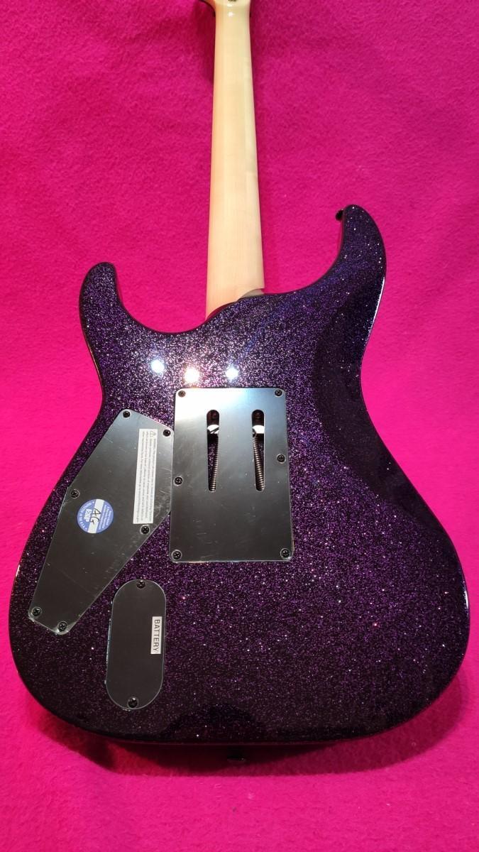 LTD (by ESP) KH PURPLE Sparkle Ouija Kirk Hammett (NTB) Limited 500p.