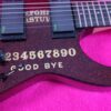 LTD (by ESP) KH RED Sparkle Ouija Kirk Hammet Limited Edition 500p.