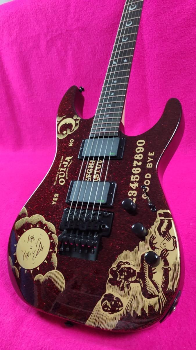 LTD (by ESP) KH RED Sparkle Ouija Kirk Hammet Limited Edition 500p.