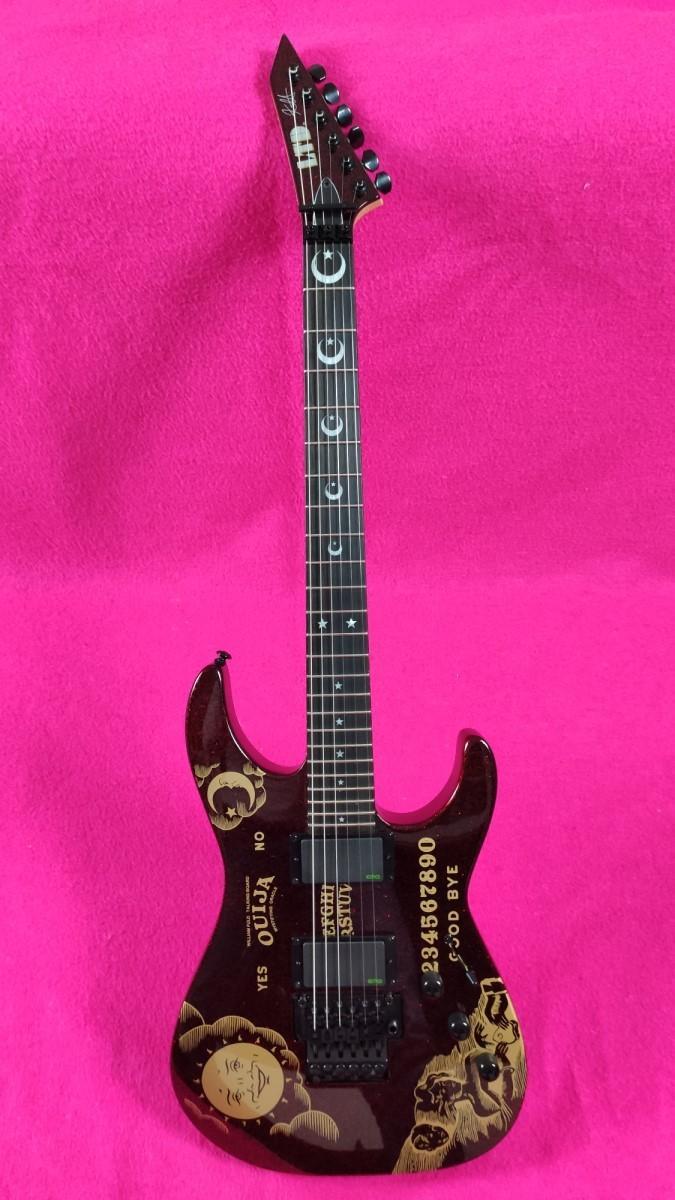 LTD (by ESP) KH RED Sparkle Ouija Kirk Hammet Limited Edition 500p.