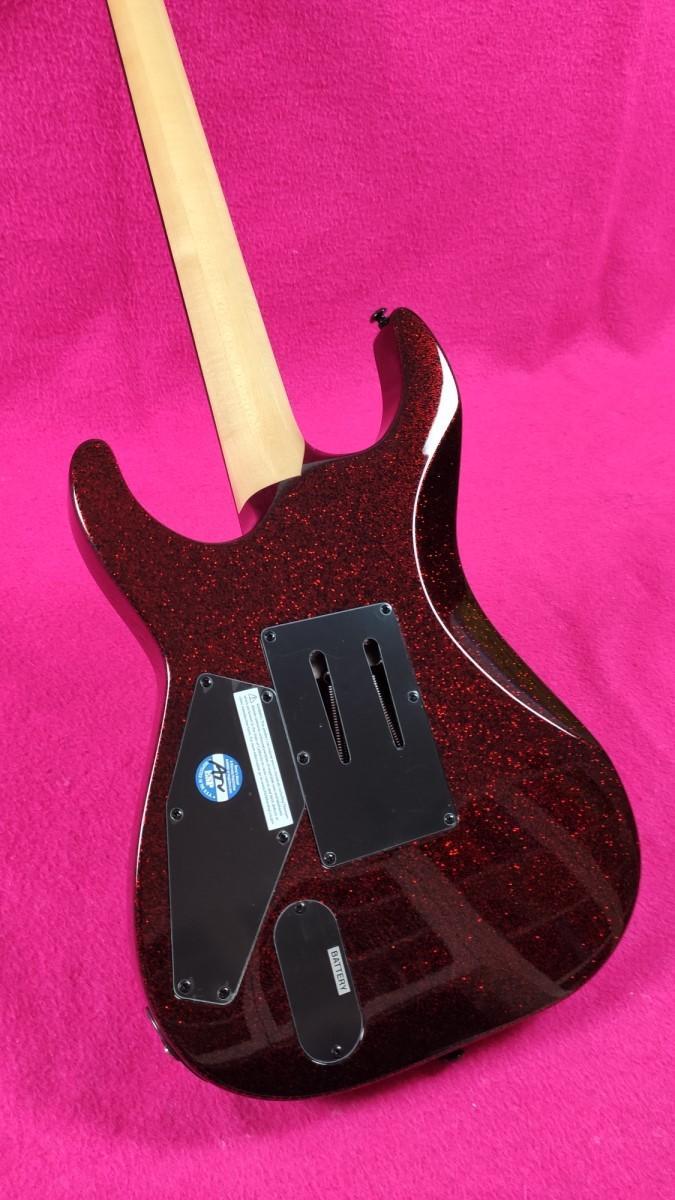 LTD (by ESP) KH RED Sparkle Ouija Kirk Hammet Limited Edition 500p.