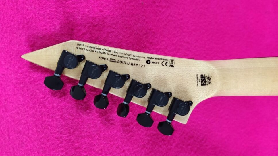 LTD (by ESP) KH RED Sparkle Ouija Kirk Hammet Limited Edition 500p.