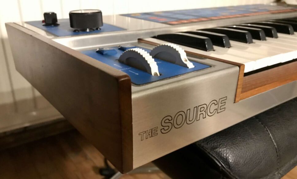 Moog The Source / Serviced/Perfect! with Metal Case!