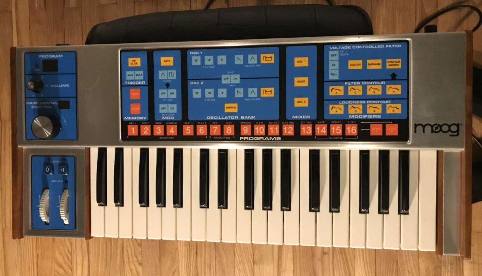 Moog The Source / Serviced/Perfect! with Metal Case!