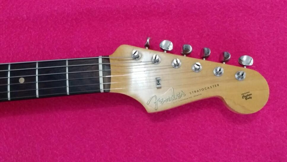 FENDER Stratocaster slab board 1960 Sunburst real VINTAGE
