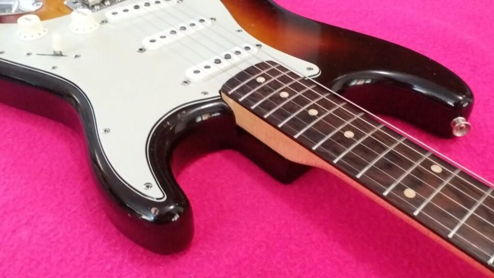 FENDER Stratocaster slab board 1960 Sunburst real VINTAGE