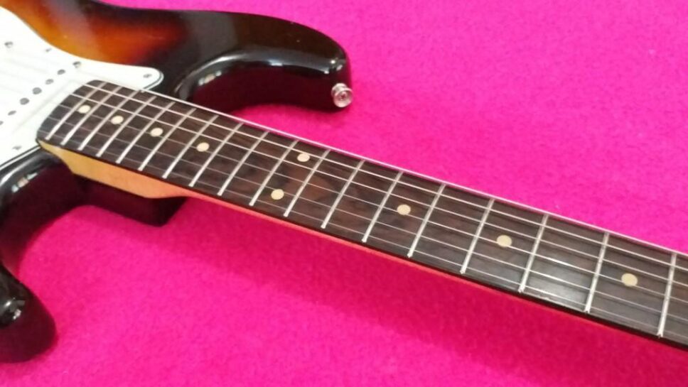 FENDER Stratocaster slab board 1960 Sunburst real VINTAGE