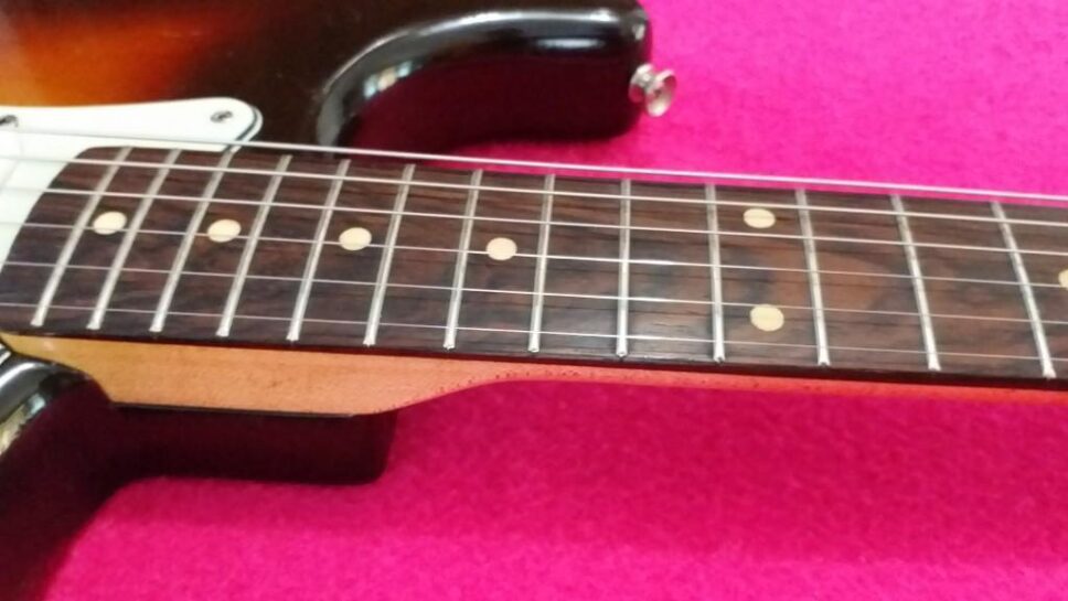FENDER Stratocaster slab board 1960 Sunburst real VINTAGE