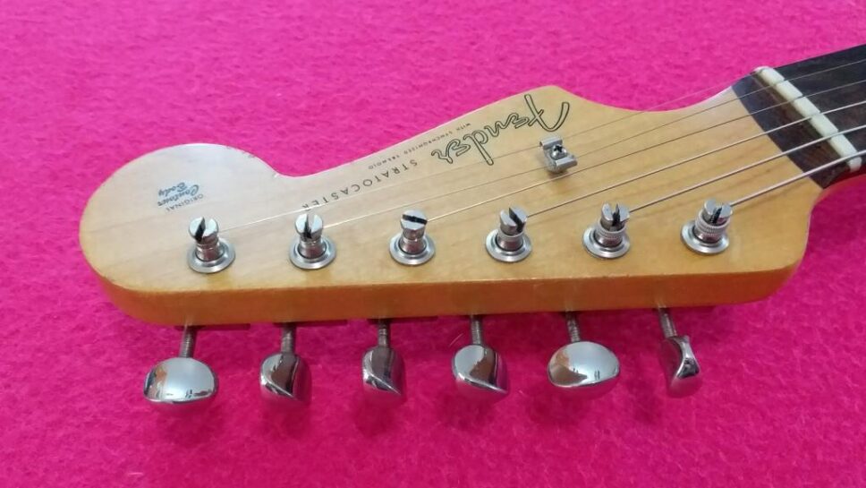 FENDER Stratocaster slab board 1960 Sunburst real VINTAGE