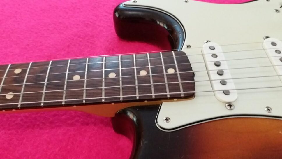 FENDER Stratocaster slab board 1960 Sunburst real VINTAGE