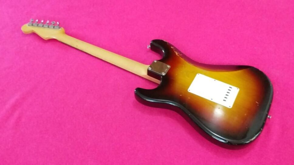 FENDER Stratocaster slab board 1960 Sunburst real VINTAGE