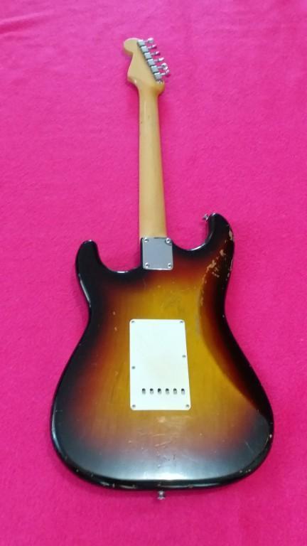 FENDER Stratocaster slab board 1960 Sunburst real VINTAGE
