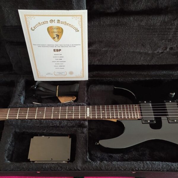 ESP M-II Standard Series Black similar to KH-2 Kirk Hammett