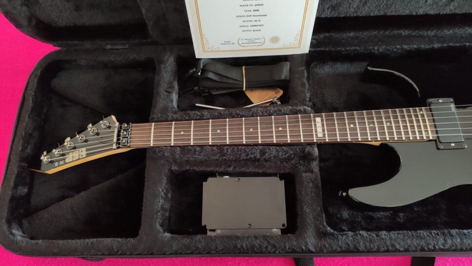 ESP M-II Standard Series Black similar to KH-2 Kirk Hammett