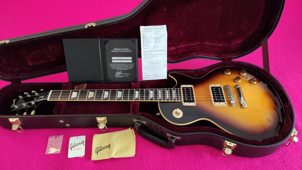Gibson Custom Slash Les Paul Tobacco Burst with PIEZO Limited Edition