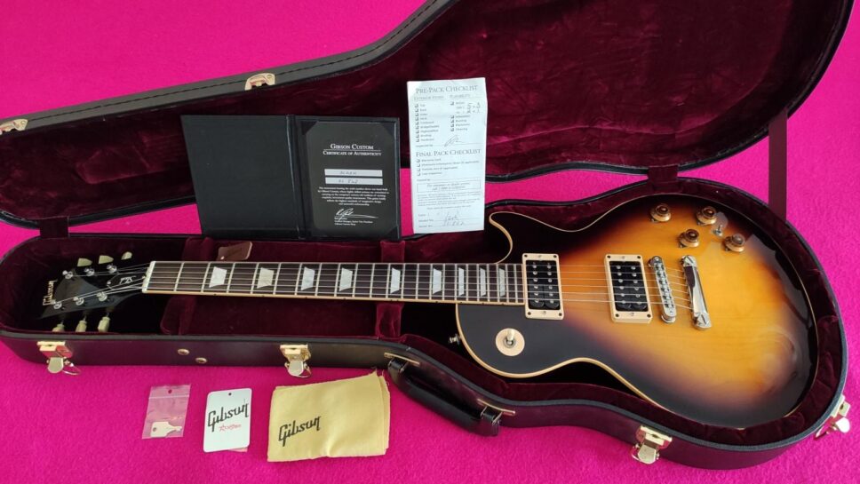 Gibson Custom Slash Les Paul Tobacco Burst with PIEZO Limited Edition