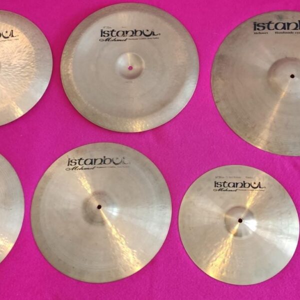 Istanbul Mehmet Cymbals Set Hi-Hat Crash Ride China (Made in Turkey)