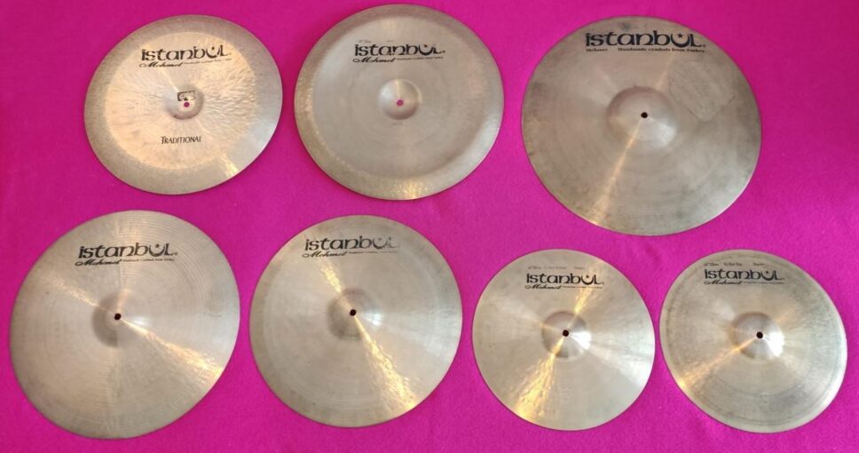 Istanbul Mehmet Cymbals Set Hi-Hat Crash Ride China (Made in Turkey)