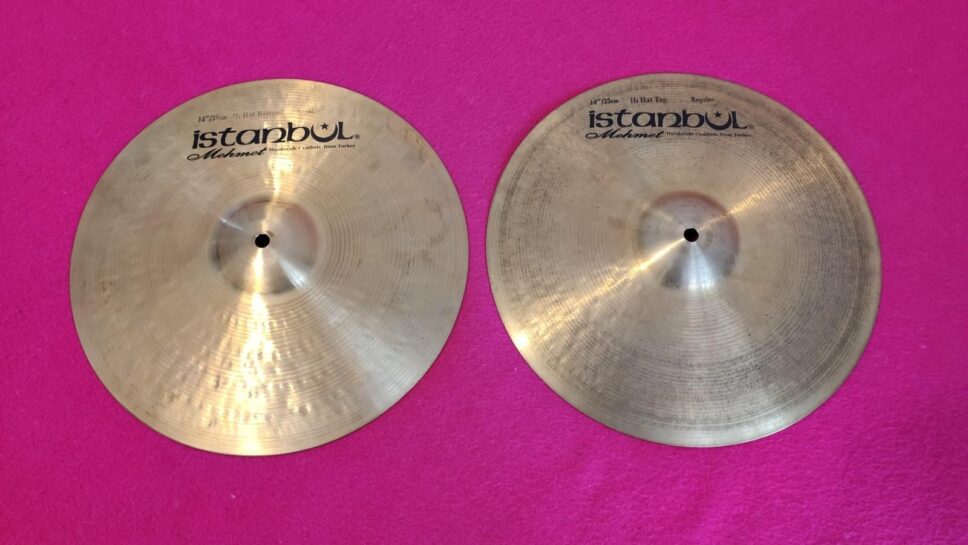 Istanbul Mehmet Cymbals Set Hi-Hat Crash Ride China (Made in Turkey)