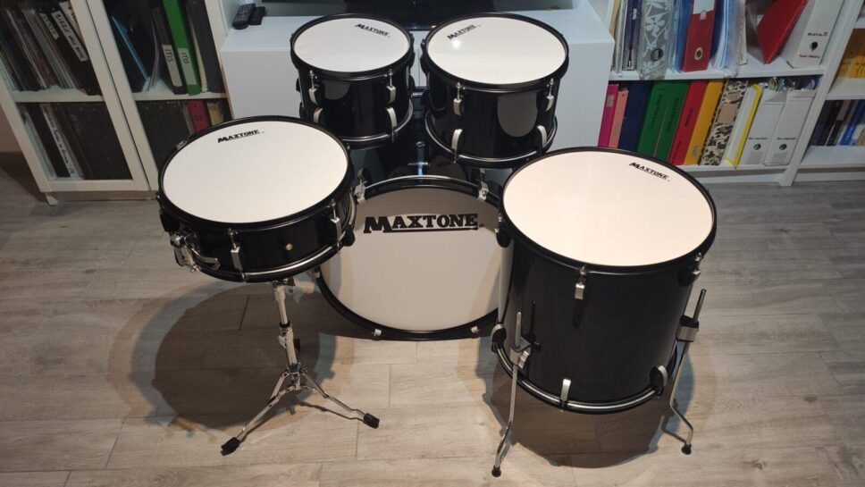 Maxtone MXC-3022-22 Black acoustic drum set